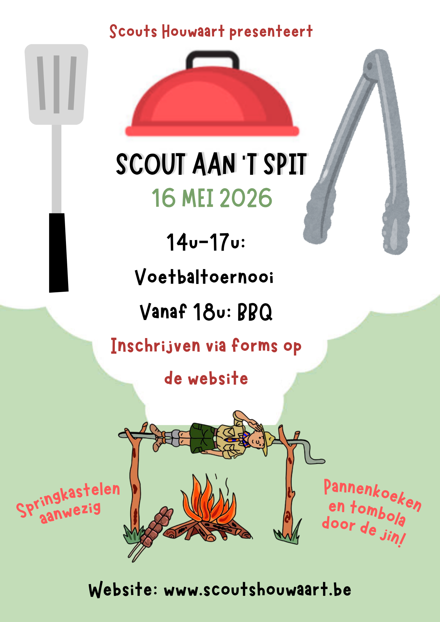 Scout aan 't spit