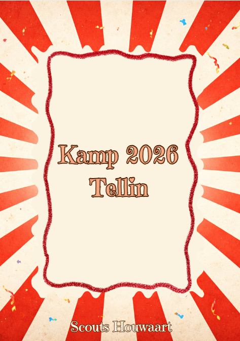 Wij gaan op kamp! 